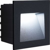 Светодиодный светильник Feron LN013 встраиваемый 3Вт 4000K, IP65, черный