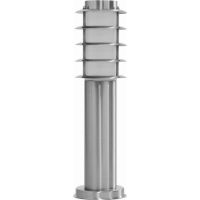 Светильник садово-парковый Feron DH027-450, Техно столб, 18Вт E27 230В, серебро