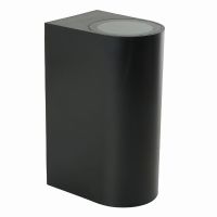 Светильник садово-парковый Feron.ONE DH015-P на стену 2*GU10 220-240В черный пластик 51545