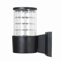 Светильник садово-парковый Feron.ONE DH0801-P на стену вверх E27 230В черный пластик 51548