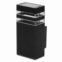 Светильник садово-парковый Feron.ONE DH0806-P на стену вверх  GU10 220-240В черный пластик 51538