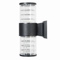 Светильник садово-парковый Feron.ONE DH0802-P на стену вверх/вниз  E27 230В черный пластик 51547