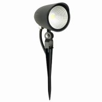 Светодиодный led светильник тротуарный (грунтовый) Feron SP2714 12Вт зеленый 85-265В IP65 51767