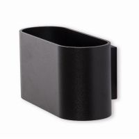 Светильник настенный Feron ML1780 Oval MR16 35Вт 230В G915Вт чёрный IP20 48435