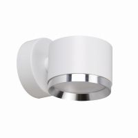 Светильник настенный Feron HL4598 Barrel DUET 12Вт 230ВGX53 белый + хром IP20 51690 Светильник настенный Feron HL4598 Barrel DUET 12Вт 230ВGX53 белый + хром IP20 51690