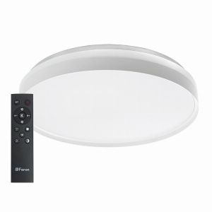 Светодиодный led управляемый светильник Feron AL6230 “Simple matte” тарелка 80Вт 3000К-6500K белый 48072
