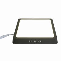 Светодиодный led светильник Feron AL505 накладной 18Вт 4000K черный 51074