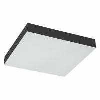 Светодиодный led светильник Feron AL267 накладной 24Вт 6400K черный 51920