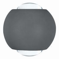 Светодиодный led светильник стационарный Feron AL51 2*1Вт 4000K серый 51132