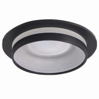 Светильник встраиваемый Feron DL362 LUNA  потолочный MR16 G5.3 черный 48812