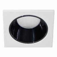 Светильник встраиваемый Feron DL3112 потолочный MR16 G5.3 белый + черный хром 51405 Светильник встраиваемый Feron DL3112 потолочный MR16 G5.3 белый + черный хром 51405