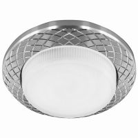 Светильник встраиваемый Feron DL388 потолочный GX53 хром