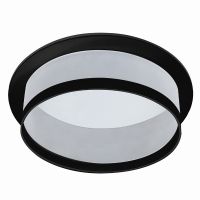 Светильник встраиваемый Feron DL700  потолочный GX70 черный круг 51094