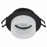 Светильник встраиваемый Feron DL3115 потолочный MR16 G5.3 черный 51934