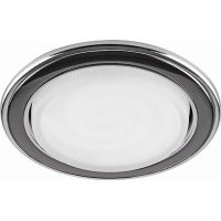 Светильник встраиваемый Feron DL53 потолочный GX53 двухцветный титан-хром