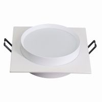 Светильник встраиваемый Feron DL506 потолочный GX53 белый квадрат 51358