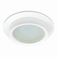 Светильник встраиваемый Feron DL504 потолочный GX53 белый круг IP44 51101 Светильник встраиваемый Feron DL504 потолочный GX53 белый круг IP44 51101