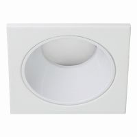 Светильник встраиваемый Feron DL3112 потолочный MR16 G5.3 белый 51404 Светильник встраиваемый Feron DL3112 потолочный MR16 G5.3 белый 51404