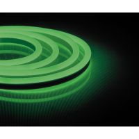 Cветодиодная LED лента Feron LS720 неоновая, 120SMD(2835)/м 9.6Вт/м  50м IP67 220В зеленый