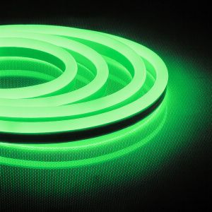 Cветодиодная LED лента Feron LS721 неоновая, 144SMD(2835)/м 12Вт/м  50м IP67 220В зеленый 32714