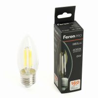 Лампа светодиодная led Feron.PRO LB-1206 Свеча E27 980LM 6Вт 175-265В 4000K 51239