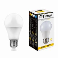 Лампа светодиодная led Feron LB-93 Шар E27 12Вт 2700K