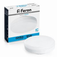 Лампа светодиодная led Feron LB-452 GX53 9Вт 6400K Лампа светодиодная led Feron LB-452 GX53 9Вт 6400K