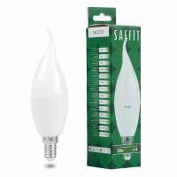 Лампа светодиодная led SAFFIT SBC3720 Свеча на ветру E14 20Вт 230В 4000K 55275