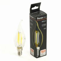Лампа светодиодная led Feron.PRO LB-1216 Свеча на ветру E14 960LM 6Вт 175-265В 2700K 51262