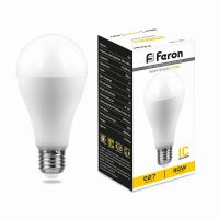 Лампа светодиодная led Feron LB-130 Шар E27 30Вт 2700K