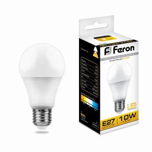 Лампа светодиодная led Feron LB-92 Шар E27 10Вт 2700K 25457