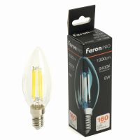 Лампа светодиодная led Feron.PRO LB-1206 Свеча E14 6Вт 1000LM 175-265В 6400K 51246