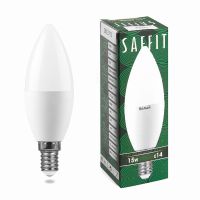 Лампа светодиодная led SAFFIT SBC3715 Свеча E14 15Вт 4000K