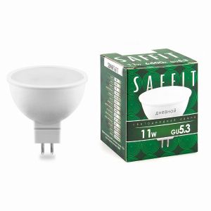 Лампа светодиодная led SAFFIT SBMR1611 MR16 GU5.3 11Вт 6400K 55153
