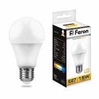 Лампа светодиодная led Feron LB-94 Шар E27 15Вт 2700K