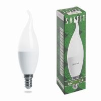 Лампа светодиодная led SAFFIT SBC3715 Свеча на ветру E14 15Вт 6400K