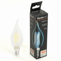 Лампа светодиодная led Feron.PRO LB-1218 Свеча на ветру E14 1320LM 8Вт 175-265В 6400K 51267