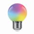 Лампа светодиодная led Feron LB-371 Шар матовый E27 3Вт RGB плавная сменая цвета 38115
