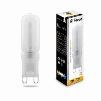 Лампа светодиодная led Feron LB-431 G9 7Вт 2700K
