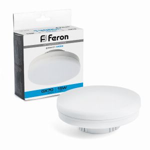 Лампа светодиодная led Feron LB-472 GX70 15Вт 6400K 48305