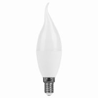 Лампа светодиодная led Feron LB-980 Свеча на ветру E14 15Вт 175-265В 6400K 52076