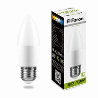Лампа светодиодная led Feron LB-970 Свеча E27 13Вт 4000K