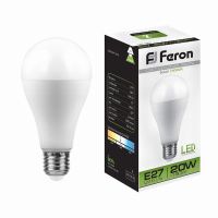 Лампа светодиодная led Feron LB-98 Шар E27 20Вт 4000K