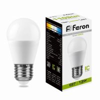 Лампа светодиодная led Feron LB-950 Шарик E27 13Вт 4000K Лампа светодиодная led Feron LB-950 Шарик E27 13Вт 4000K