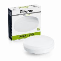 Лампа светодиодная led Feron LB-451 GX53 7Вт 4000K Лампа светодиодная led Feron LB-451 GX53 7Вт 4000K