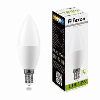 Лампа светодиодная led Feron LB-970 Свеча E14 13Вт 4000K