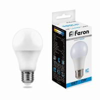 Лампа светодиодная led Feron LB-91 Шар E27 7Вт 6400K