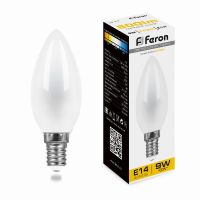 Лампа светодиодная led Feron LB-73 Свеча E14 9Вт 2700K