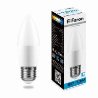 Лампа светодиодная led Feron LB-970 Свеча E27 13Вт 6400K