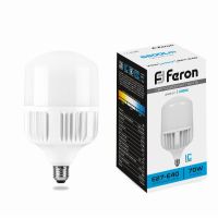 Лампа светодиодная led Feron LB-65 E27-E40 70Вт 6400K